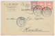 Firma Briefkaart Voorburg 1908 - Comestibleshandel  - Non Classés