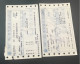 2003 Indian Railway Reservation Ticket And Cancellation See Photos - Trenes
