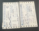 2003 Indian Railway Reservation Ticket And Cancellation See Photos - Trains