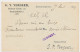 Firma Briefkaart Roelofarendsveen 1909 - Brood- Beschuitbakker - Non Classés