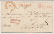 Den Haag - Munster Duitsland 1833 - Franco Grenzen / Franco Tout - ...-1852 Precursori