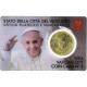 Vatican, Benedict XVI, 50 Euro Cent, 2014, Rome, Coin Card, FDC, Laiton - Vaticano