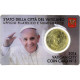 Vatican, Benedict XVI, 50 Euro Cent, 2014, Rome, Coin Card, FDC, Laiton - Vaticaanstad