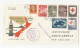 WATERSNOOD & 5 X  RED CROSS Stamps On 1953 KLM FLIGHT COVER Netherlands To New Zealand Aviation Health - Briefe U. Dokumente