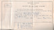 Mars 1947. Pli Recommandé De La Mairie D'Alger. Certificat De Dépôt De Fournitures Requises. Grand Feuillet 30x45 Cm Env - Briefe U. Dokumente