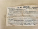 BOITE MEDICAMENTS /KALMINE /LABORATOIRE P.METADIER  TOURS - Boxes