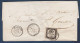 Haute Garonne - 10c Taxe N° 2 Sur Lettre De CIERP Pour St Gaudens - 1859-1959 Briefe & Dokumente