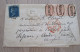 England Rare Lettre 4 TP Anciens Dont Bande De 3 Cachets Limon Costa Rica Via England Pou Sigean Aude - 1840 Mulready-Umschläge