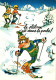 O5 - Carte Postale - Humour - Le Slalom, C'est Dans La Poche ! - Humor