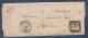 Haute Garonne - 10c Taxe N° 2 Sur Lettre De St Gaudens + F De BLAJAN - 1859-1959 Brieven & Documenten