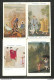 JAPON - 4 Cartes Tableaux - Peinture - Sonstige & Ohne Zuordnung