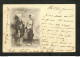Jeunes Femmes Japonaises Avec Ombrelle - En Voyage - 1901 - Asie
