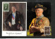LIECHTENSTEIN - 2 Cartes MAXIMUM 1957 - Franz Josef II - Lord Robert Baden-Powell Of Gilwell - Maximumkaarten