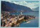Montreux - La Grand Rue Et Le Débarcadère - Montreux
