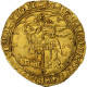 France, Charles VI, Agnel D'or, 1417-1422, Troyes, Or, TTB+, Duplessy:372 - 1380-1422 Carlos VI El Bien Amado