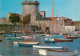 Navigation Sailing Vessels & Boats Themed Postcard Socoa Harbour And Fort - Segelboote