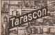 XU 2-(13) TARASCON - CARTE MULTIVUES - 2 SCANS - Tarascon