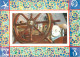 Navigation Sailing Vessels & Boats Themed Postcard Ship Wheel - Segelboote