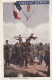 XU 4- MILITARIA - EXERCICES D' AEROSTATION - CARTE PUBLICITAIRE CHOCOLAT MENIER - 2 SCANS - Publicidad