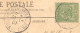 TUNISIE SUR CPA OULED NAÏL AVEC TIMBRE PAIRE CACHET TEBOURBA REGENCE DE TUNIS 1907 CIRCULEE VERS PARIS 9e RUE D'AUMALE - Cartas & Documentos
