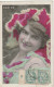 XU 6- ARTISTE FEMME DARTES - CARTE COLORISEE - PHOTO. OGEREAU - 2 SCANS - Entertainers