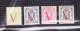 1944 Nr 670-73* Met Scharnier.Bevrijding Staatswapen Met Opdruk V. - Unused Stamps