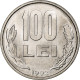 Roumanie, 100 Lei, 1992, Nickel Plaqué Acier, SUP, KM:111 - Rumänien
