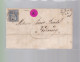Un Timbre N° 31  10 C  Franco  Suisse  Sur Lettre   Facture  Wadenschweil    Février  1865   Destination Fribourg - Brieven En Documenten