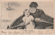 YO 2- " UN FAMEUX PETIT MOUSSE  " - ENFANT AVEC MARIN - BARQUE , BATEAU - ILLUSTRATEUR - 2 SCANS - 1900-1949