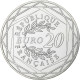 France, 20 Euro, Monnaie De Paris, 2018, Paris, Argent, SPL - Francia