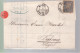 Un Timbre N° 31  10 C  Franco  Suisse  Sur Lettre  Cachet   Basel    Facture   1865   Destination Fribourg - Brieven En Documenten
