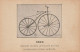 YO Nw30- LOT 8 CPA SUR BICYCLE , VELOCIPEDE , BICYCLETTE - ANNEES 1855 , 1860 , 1865 , 1875 , 1880 , 1885 , 1890 , 1894 - Cycling