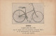 Delcampe - YO Nw30- LOT 8 CPA SUR BICYCLE , VELOCIPEDE , BICYCLETTE - ANNEES 1855 , 1860 , 1865 , 1875 , 1880 , 1885 , 1890 , 1894 - Cycling