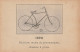 Delcampe - YO Nw30- LOT 8 CPA SUR BICYCLE , VELOCIPEDE , BICYCLETTE - ANNEES 1855 , 1860 , 1865 , 1875 , 1880 , 1885 , 1890 , 1894 - Cycling