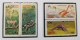 Bangladesh WWF Endangered 1990 Crocodile Monkey Hornbill (folder Set) MNH *see Scan - Bangladesh