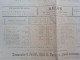 Delcampe - 1945 Colombophilie Document Relevé De Lacher De Pigeons L' Hirondelle Ellezelles Beaumont Arlon - Collections