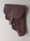 Brown Leather Holster For German WW2 Walther Pistol Caliber 6.35 Mm - Sonstige & Ohne Zuordnung