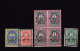 Sweden 1888 Malmo Local Post By Post 3stmp+block Of 4 MH 16134 - Unused Stamps