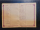 Petit Livret Calendrier 1940- Parfait état - Aucun Manque - Small : 1961-70