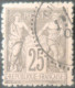 R1311/3058 - FRANCE - SAGE TYPE II N°97 Avec CàD Perlé - 1876-1898 Sage (Type II)