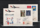 Schweiz Air Mail Swissair  FFC  7.4.1965 Zürich - Warschau - Eerste Vluchten