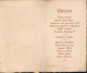 MENU. MONS AVRIL 1906 - TER ERE VAN MEVR.  LOUIS GREUZE  GRAVEERDER VAN DE GRAVURE  17 X 10 CM - Menus