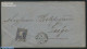 Netherlands 1871 Letter From Maastricht To Liege With 5c Stamps (= Border Rate, Grenstarief), Postal History - Cartas & Documentos