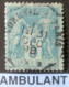 R1311/3062 - FRANCE - SAGE TYPE II N°75 Avec CàD CONVOYEUR " CORBEIL à PARIS " 31 DECEMBRE 1898 - 1876-1898 Sage (Type II)