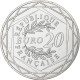 France, 20 Euro, Monnaie De Paris, 2018, Paris, Argent, SPL+ - Frankreich