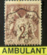R1311/3063 - FRANCE - SAGE TYPE II N°85 Avec CàD CONVOYEUR " X à DIJON " 22 AVRIL 1900 - 1876-1898 Sage (Type II)