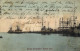 Denmark, AARHUS ÅRHUS, Danske Orlogsskibe I Havn, Danish War Ships 1909 Postcard - Denemarken