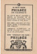 Z+ 25- LE PETIT OURS PHILBEE SUR L' ESCARPOLETTE - CHROMO PUB. PAIN D' EPICES DE DIJON - OURSON , FAISAN , LAPIN , MULOT - Andere & Zonder Classificatie