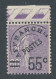 AC-259: FRANCE:  Préo N°47* - Unused Stamps