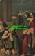 R563486 Christ Healing Blind. Luigi Carracci. London View. Gale And Polden. Old - Other & Unclassified